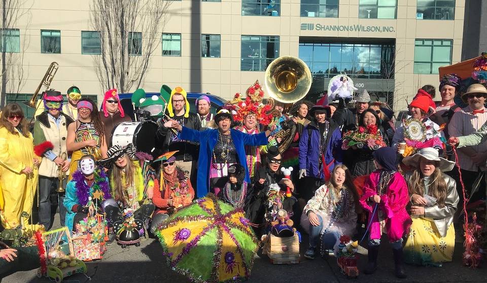 Celebrate Mardi Gras In Seattle At The Petite Troll Parade This Sunday