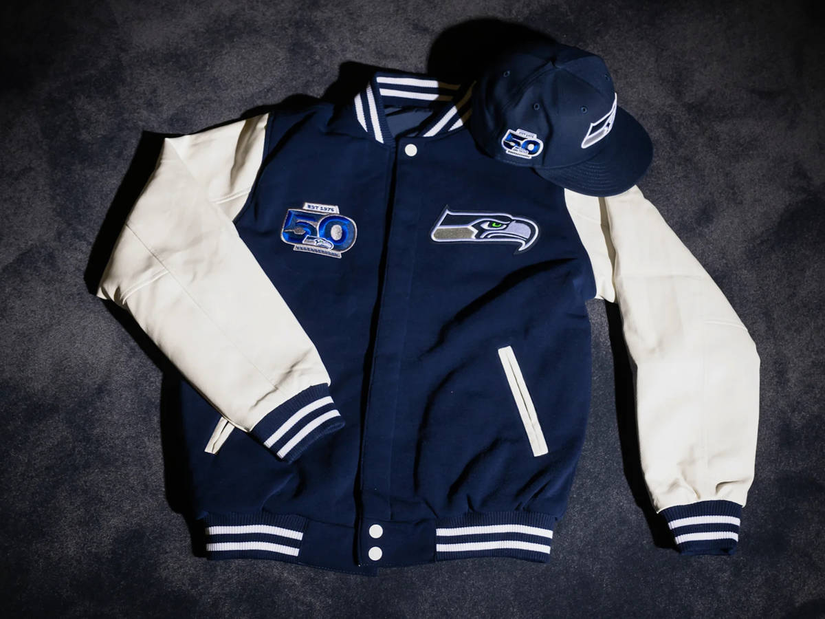 NFL Seattle Seahawks レザージャケット NFL Seattle Seahawks Super Bowl Champions XLVIII Snap Up
