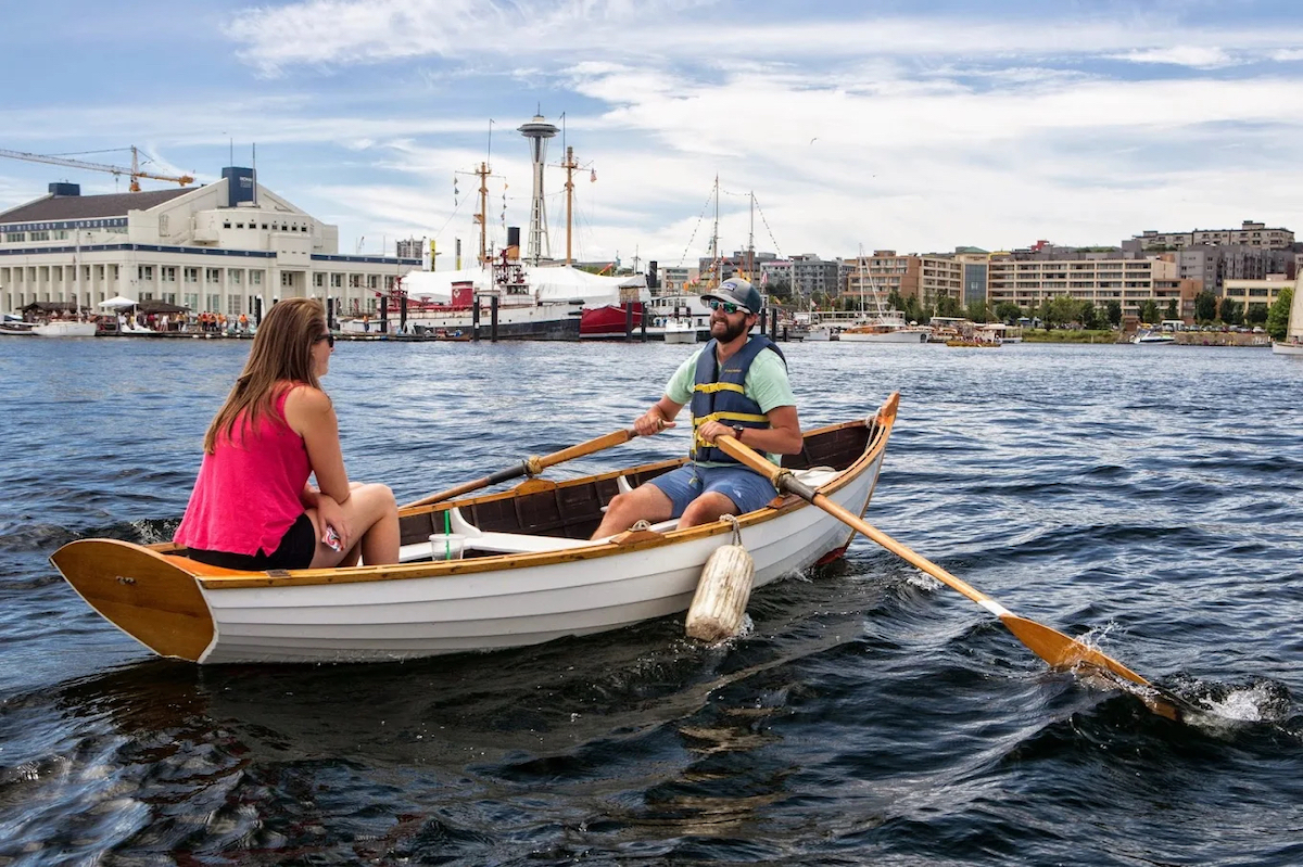 The Center for Wooden Boats free rowboat rental in seattle
