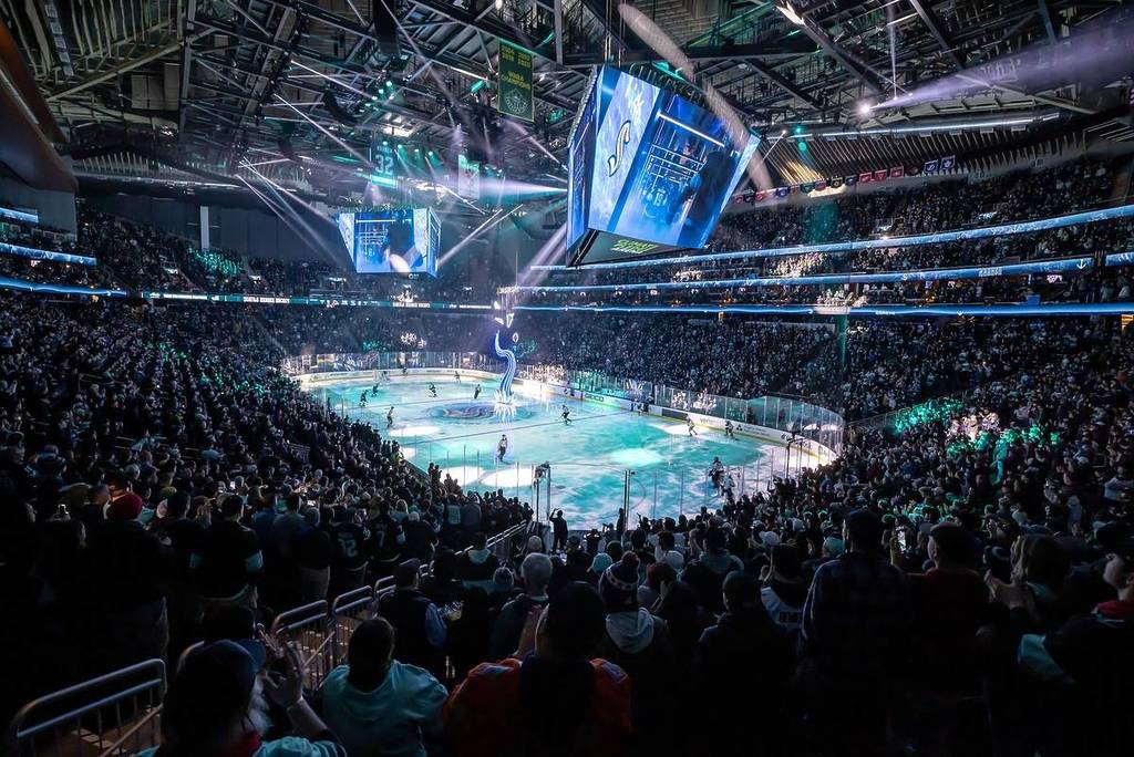 Seattle Kraken en Climate Pledge Arena