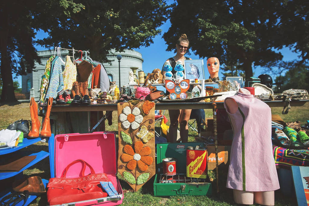 Capitol Hill Garage Sale Day in Seattle