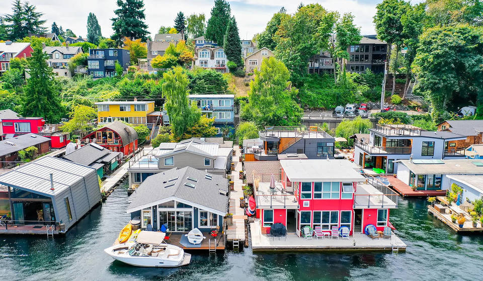 Por primera vez en años, este fin de semana podrás explorar el interior de estas casas flotantes de Seattle