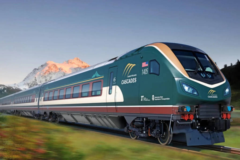 Amtrak Cascades new train