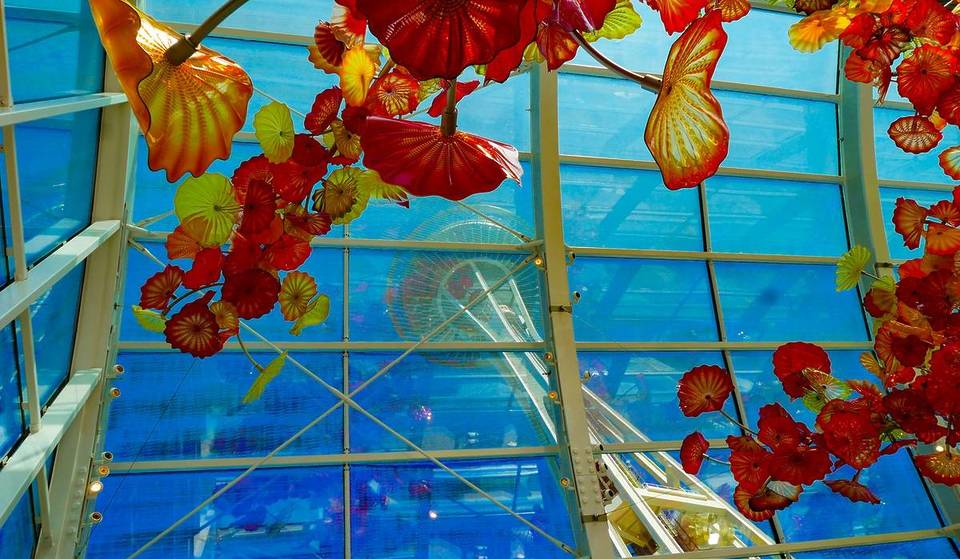 Don’t Miss the Final Glasshouse Pilates Class This Month at Chihuly Garden and Glass