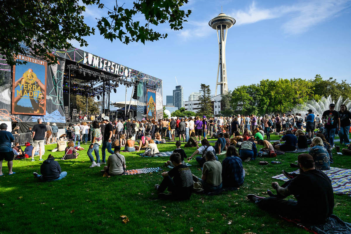 Here’s the official map for Bumbershoot 2026: Where to find the main stage, the Cat Circus, wrestling, the mermaid, and more!