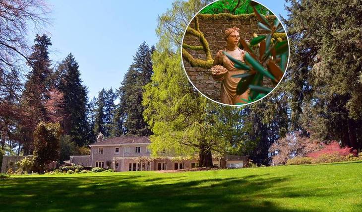 This 10-Acre Estate Just 45 Minutes From Seattle Is The Closest Thing To ‘Bridgerton’ In The Pacific Northwest — Complete With Wisteria Walkways And Georgian Architecture