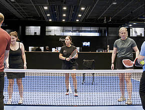 Seattle’s Newest Indoor Pickleball Club Takes Over The Former Theo Chocolate Building In Fremont