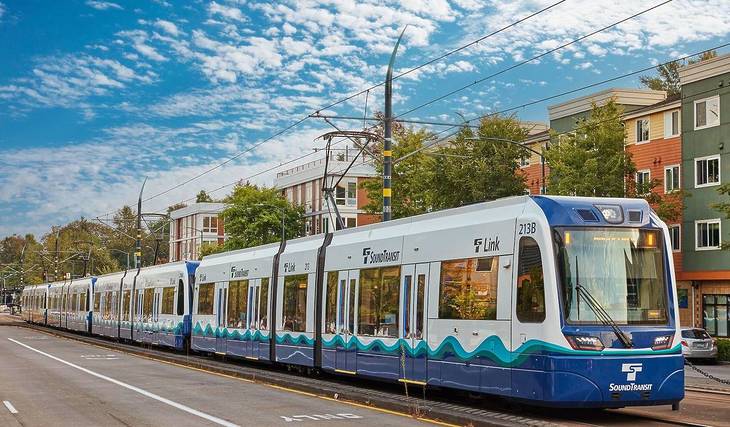Seattle light rail becomes most-used in the U.S., surpassing LA and other large cities