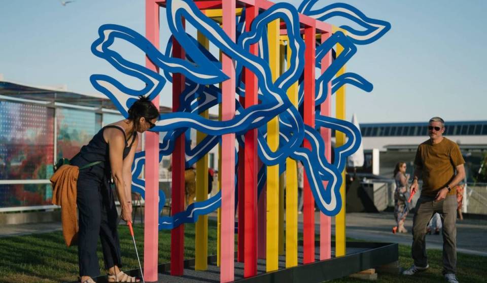 Un campo de minigolf único en su género se apodera este verano del Olympic Sculpture Park de Seattle