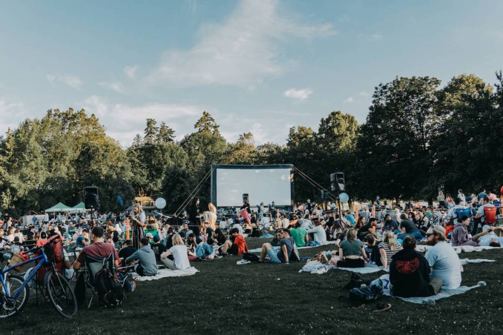 outdoor movie