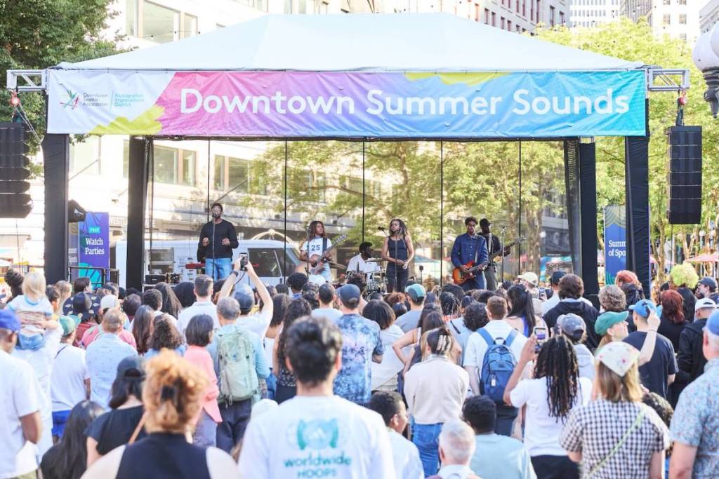 downtown seattle summer sounds free concerts