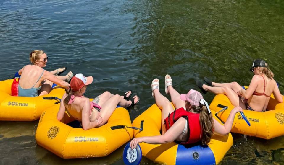 Experience “the ultimate summer float” by tubing in this scenic river just 2 hours from Seattle