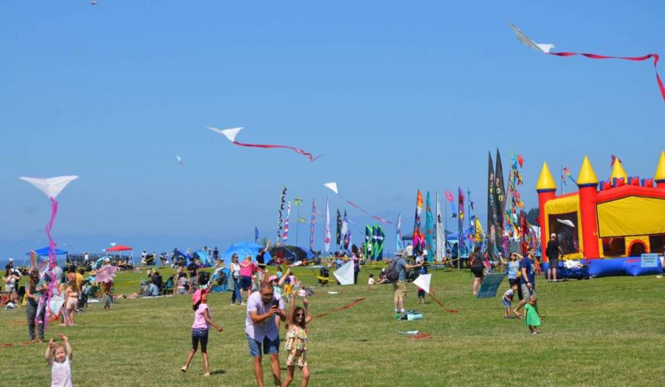 One hour south of Seattle, this weekend’s free kite festival will fill the sky with color