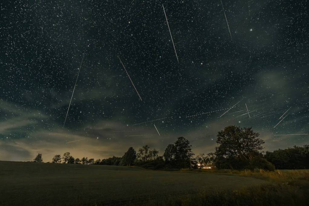 viewing perseids meteor shower washington