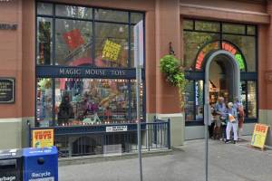 A sudden goodbye to one of Seattle’s oldest toy stores: Magic Mouse Toys in Pioneer Square is permanently closed