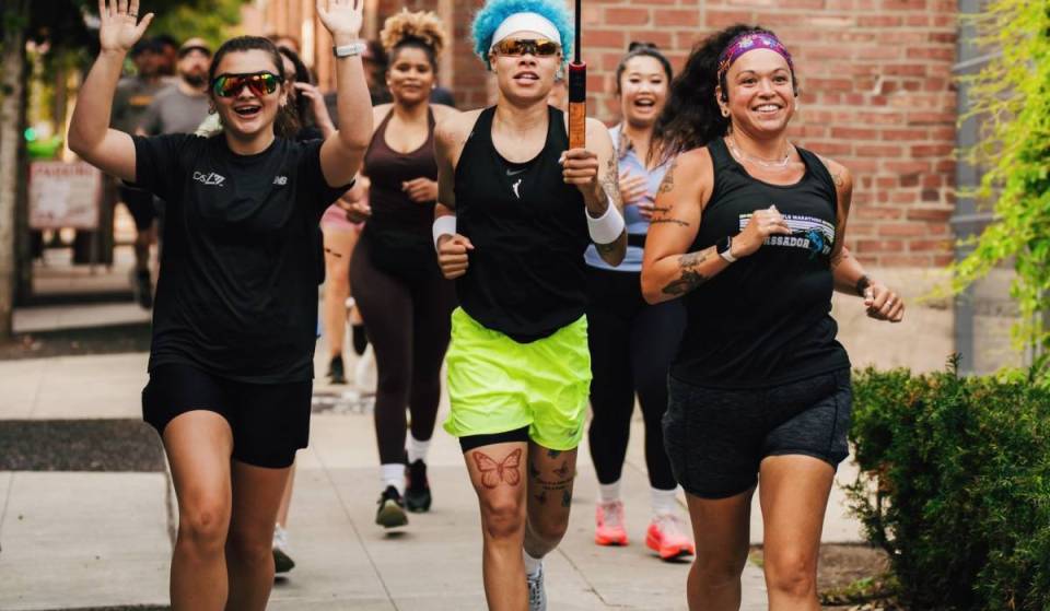 Seattle Storm’s Natisha Hiedeman just launched a new running club for locals—and over 400 fans showed up to hit the pavement with the WNBA star
