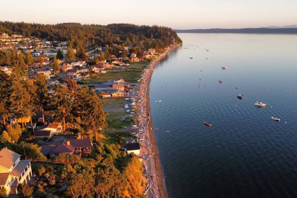 Visitar la isla de Camano, WA