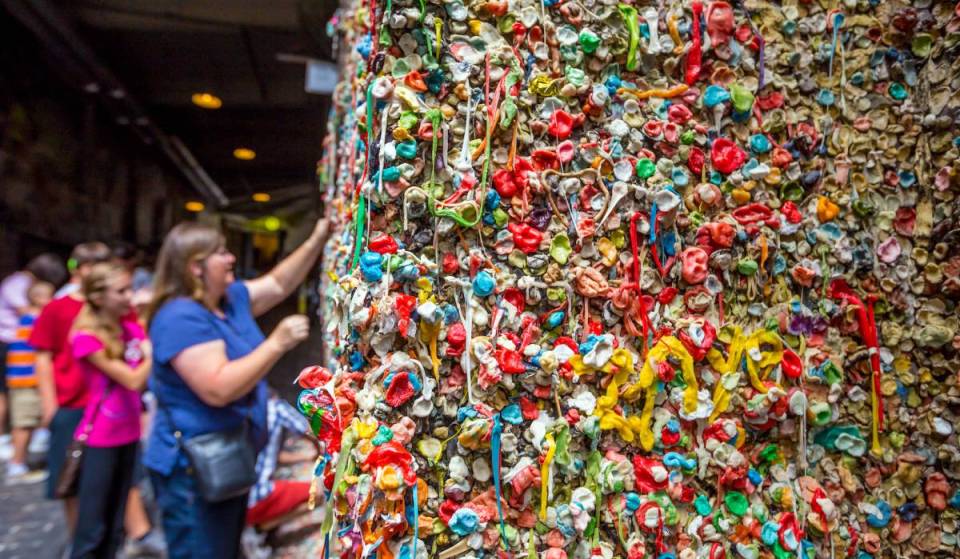 Seattle’s most polarizing landmark is transforming into a massive outdoor runway for a “weird, colorful” Gum Wall fashion show this September