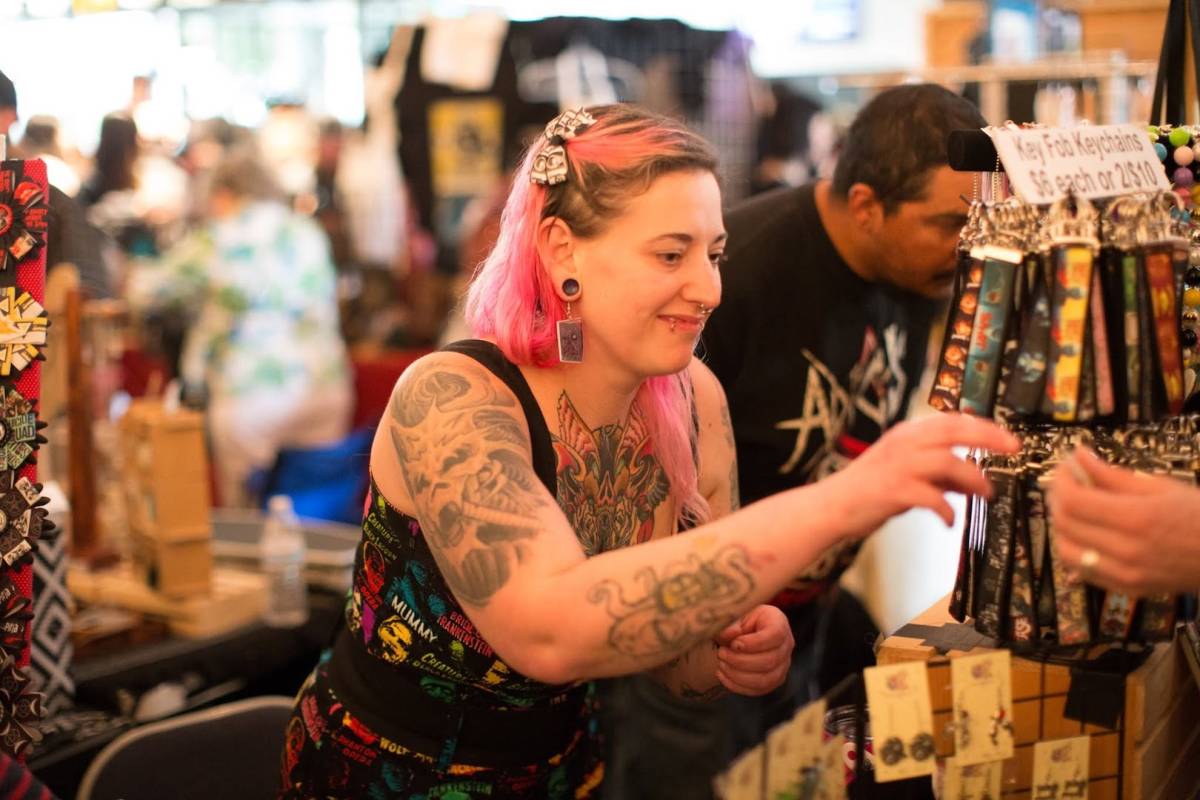 Celebrating 20 years of $1 admission, Seattle’s “weirdest, loudest” Punk Rock Flea Market returns to Capitol Hill on September 25–27