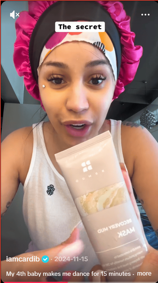 📸tiktok @iamcardib