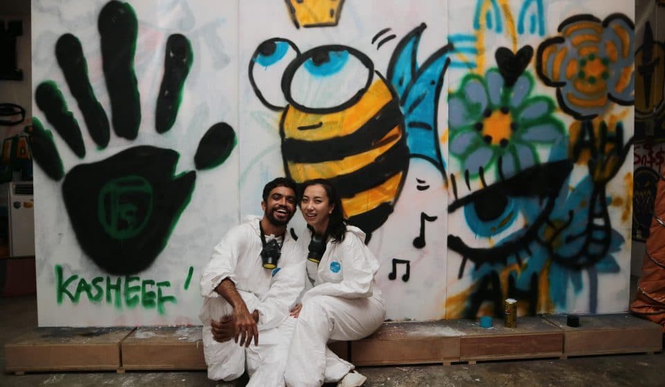 Let Loose And Throw Paint Up On Walls At This Community-Driven Graffiti Venue