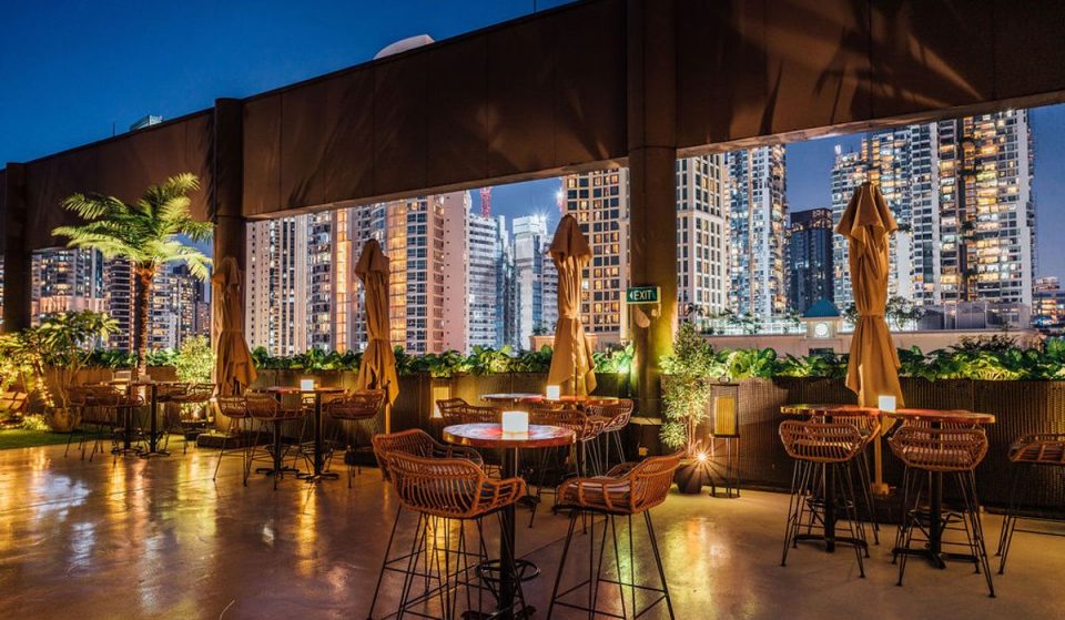 This Lavish New Singapore Rooftop Bar Offers Iconic Sunset Views