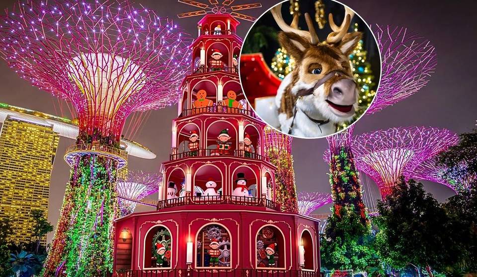 Christmas Wonderland 2025 Debuts Biggest-Ever Festival On Nov 29—Singapore’s First Christmas Pyramid, Flying Santa & Reindeer Quartet Awaits! 