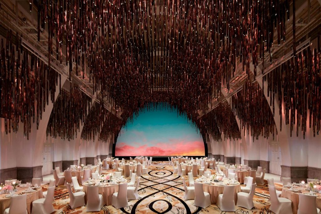 ballroom at hotel marriott which will host Candlelight concerts