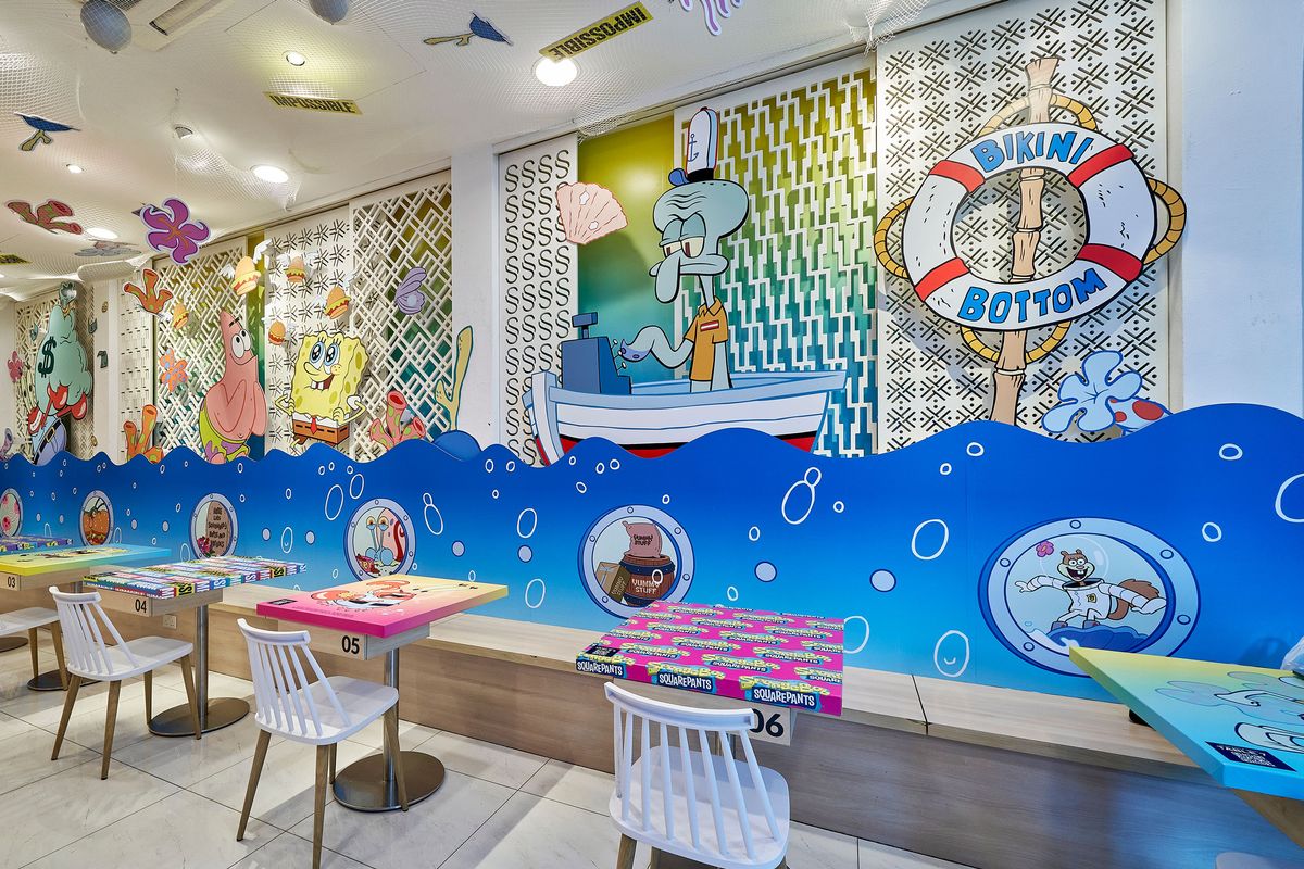 The World's First SpongeBob SquarePants Café Has Landed In Singapore