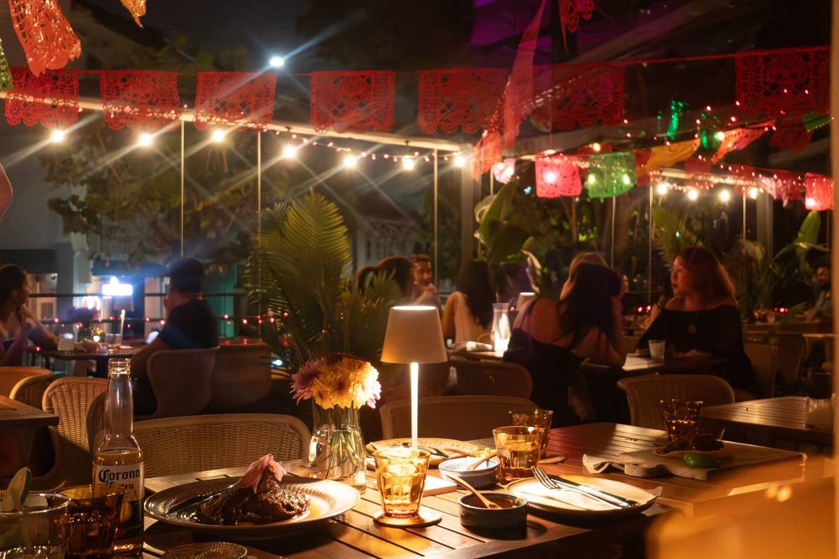 Lucha Loca Singapore Mexican outdoor restaurant