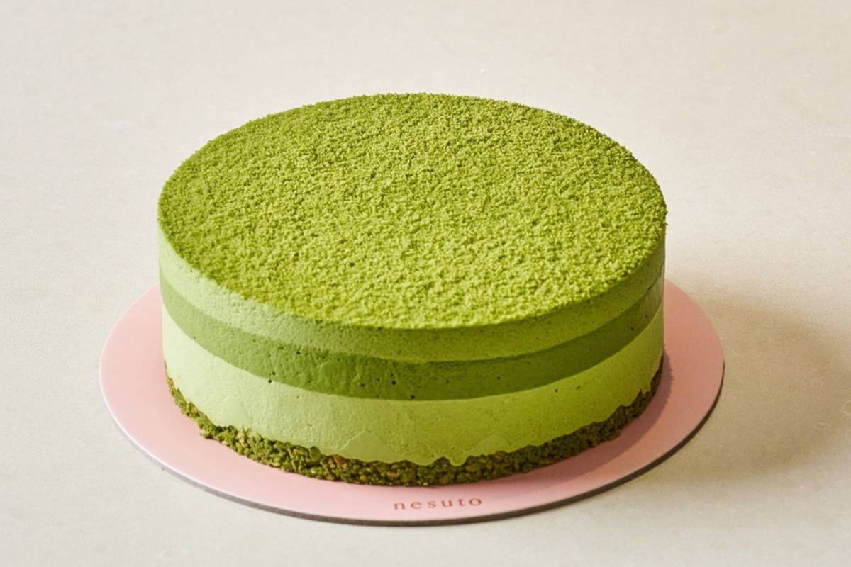 Nesuto matcha cheesecakes
