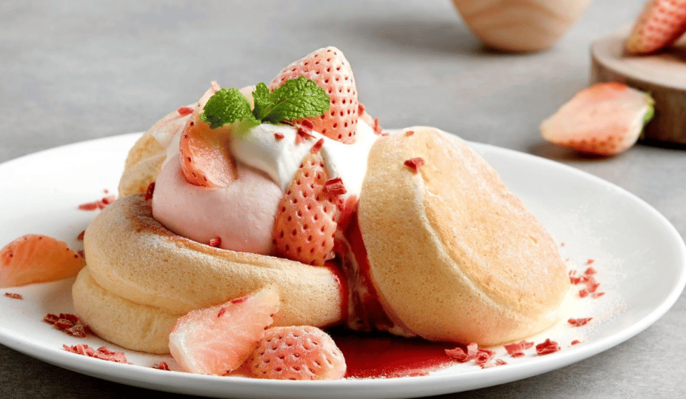 A Singapore Café Is Serving Rare Pink Pancakes For Limited Time