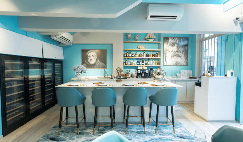 This Gorgeous Blue Restaurant Offers A Delicious Seafood Affair In Singapore