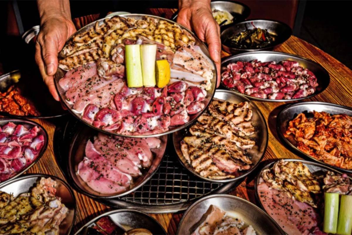 Song Gye Ok Korean BBQ chicken dishes SG