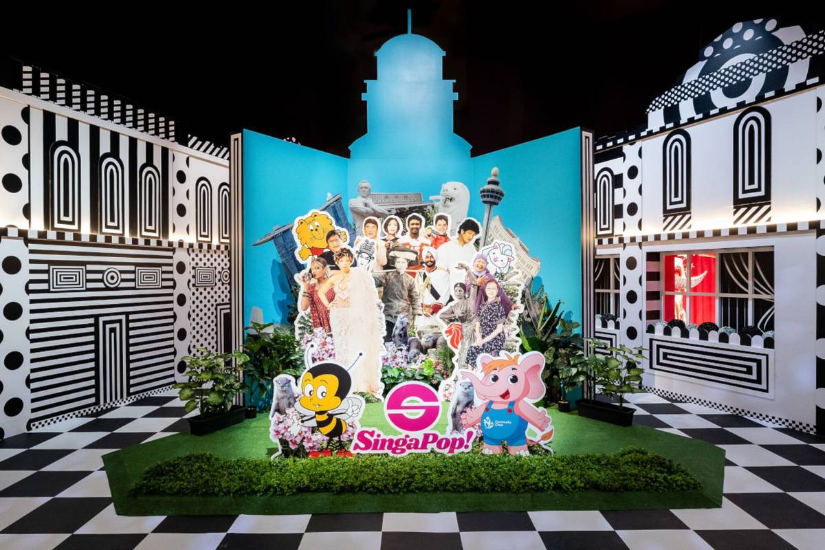 Singapop exhibition at MBS