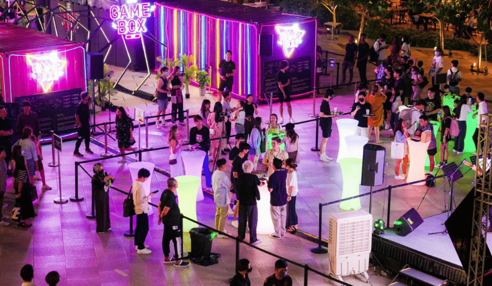An Immersive Neon Gaming Arcade Has Popped Up In Singapore