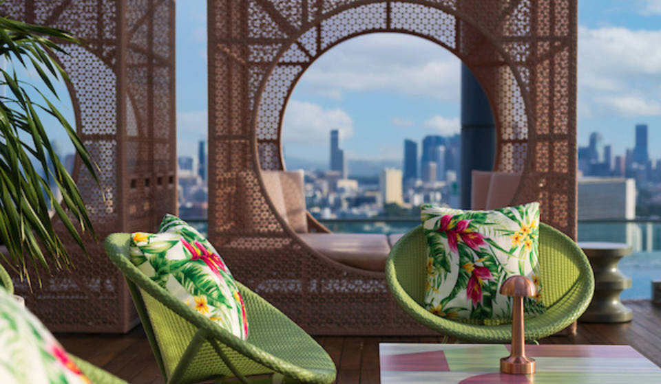This Dreamy Poolside Rooftop Bar Will Make You Feel Like You’re In California