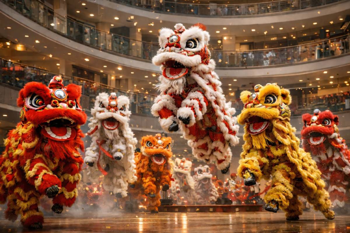 VivoCity Lion Dance Show February 2026 March 2026 
