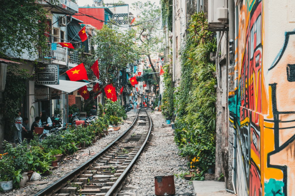 cheap holidays Hanoi Vietnam train journeys