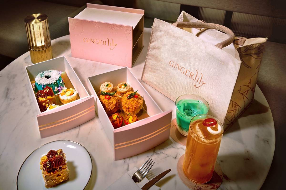 Ginger.Lily afternoon teas in Singapore 2025