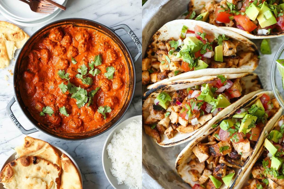 Our Village cheap Indian and Mexican food