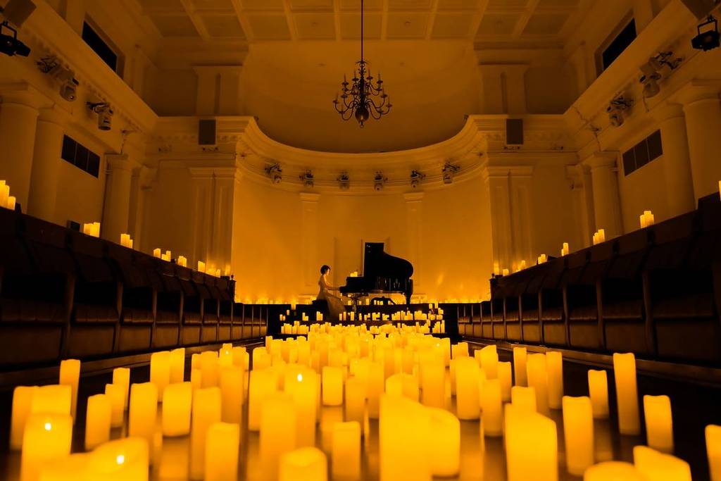 A pianist performing a Candlelight concert at The Arts House in Singapore things to do weekend