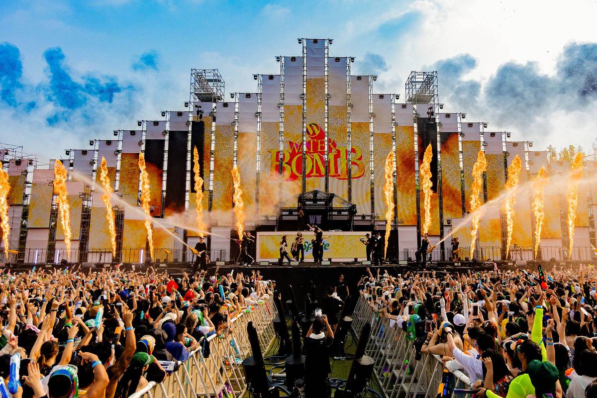 Waterbomb Singapore 2025 festival returns on August 30 and 31, 2025 to Sentosa