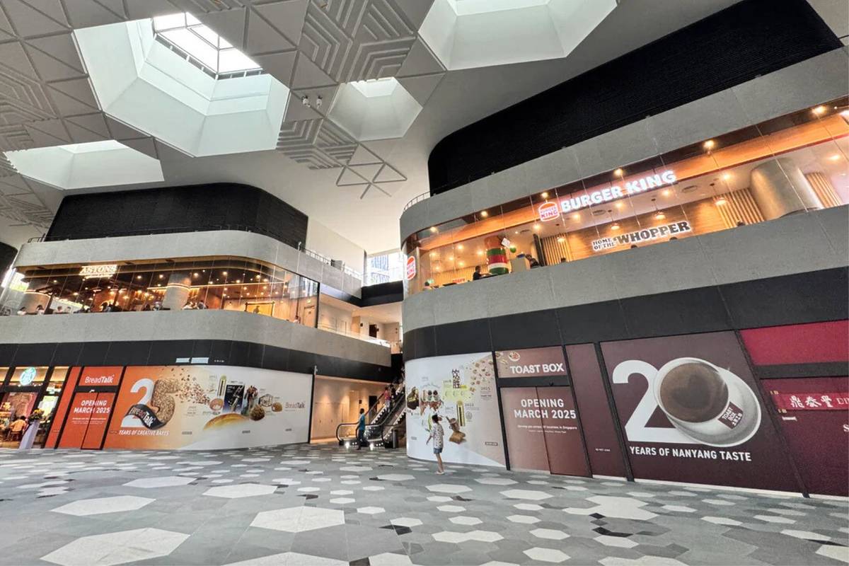 Punggol Coast Mall Singapore shopping experience