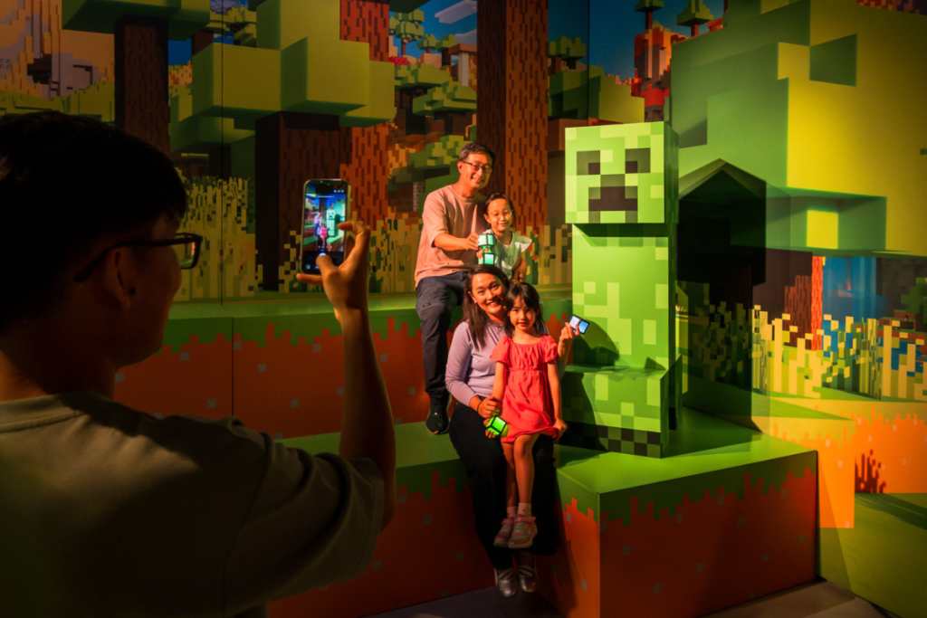 Minecraft Experience - things to do during the school holidays in Singapore