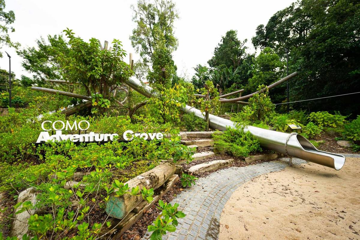 COMO Adventure Grove playgrounds in Singapore