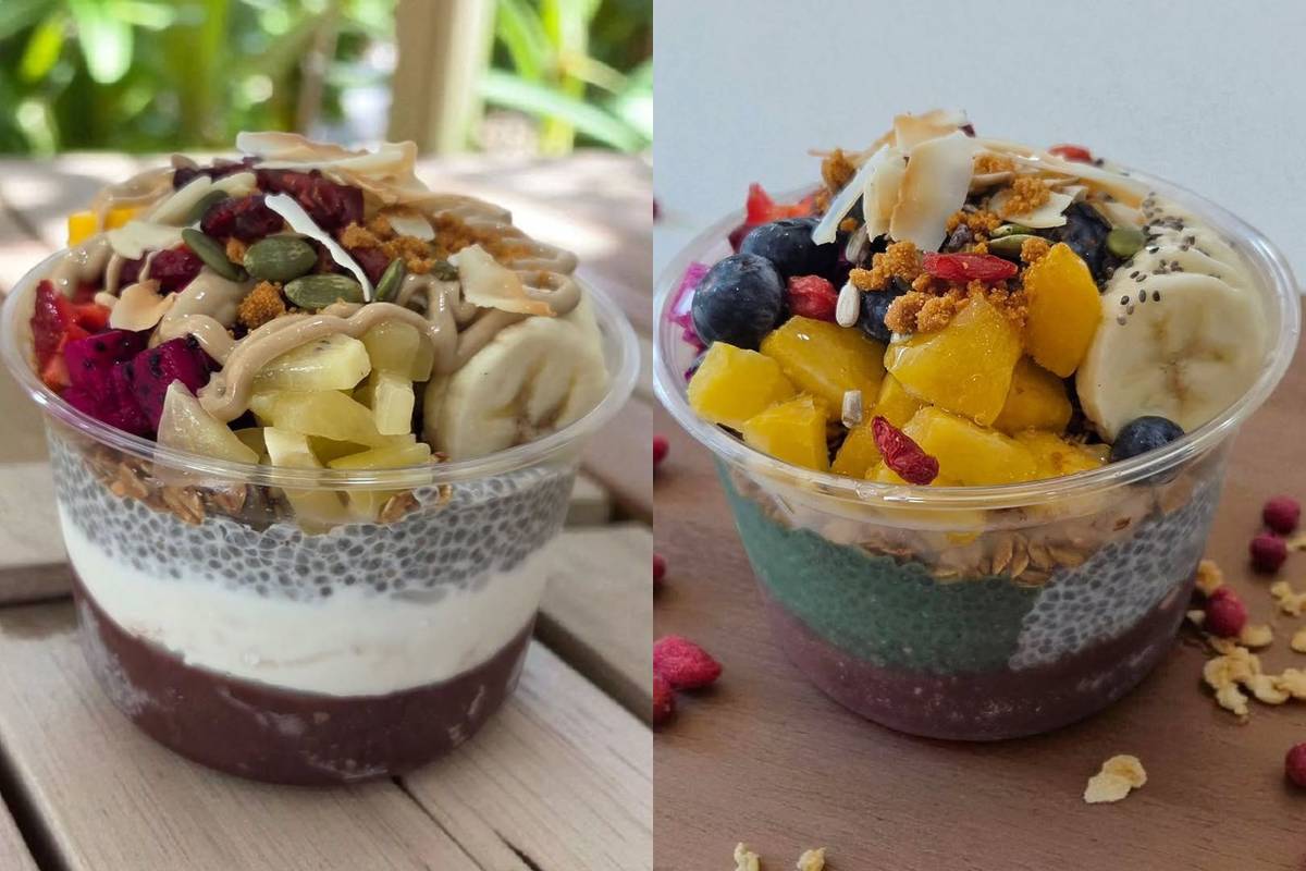 DIY acai bowls in Singapore