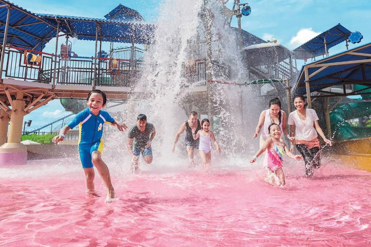 kids playing at Ombak Festival 2025 near Singapore