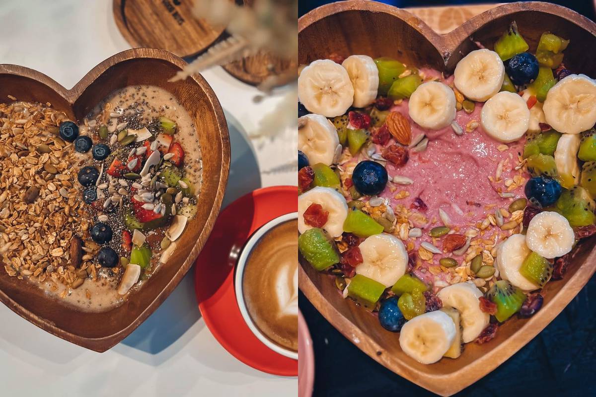 The Good Boys in Singapore heart-shaped bowls
