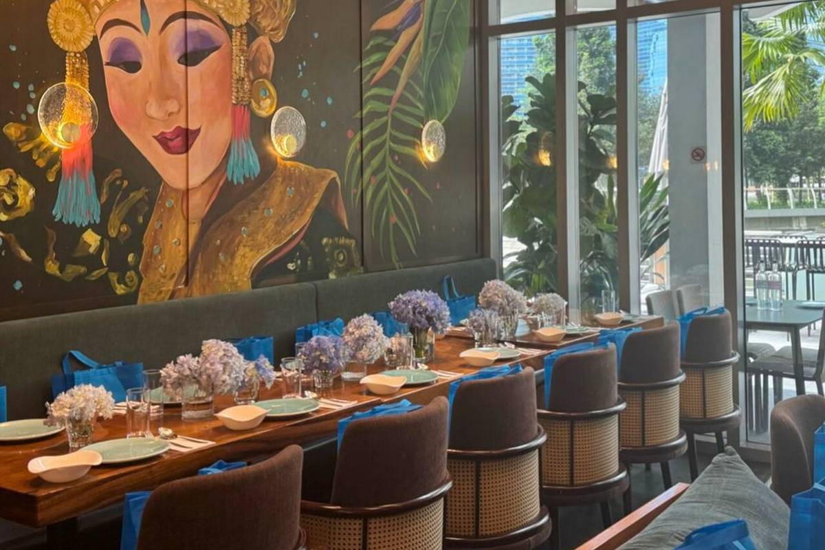 Nusa Indonesian Grill Customs House interior